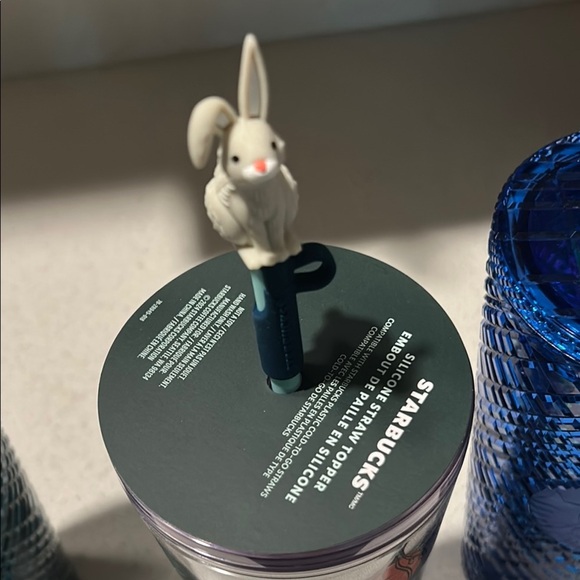 Starbucks Teal and Blue Textured Tumblers - Picture 5 of 10